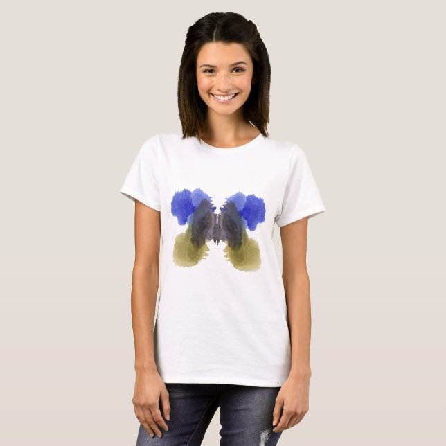 Rorschach Inkblot Test. Nenn mich nicht verrückt T-Shirt (Vorne ganz)