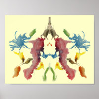 Rorschach Inkblot Testspass Kunst