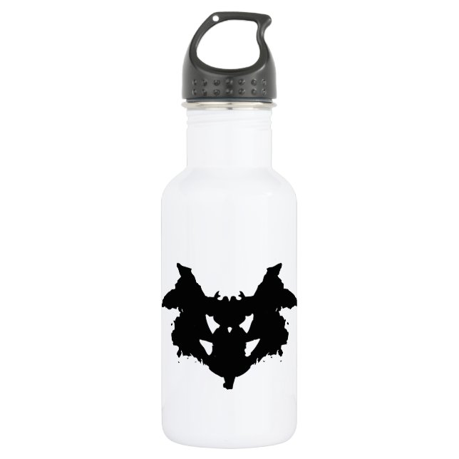Rorschach Inkblot Trinkflasche (Vorderseite)