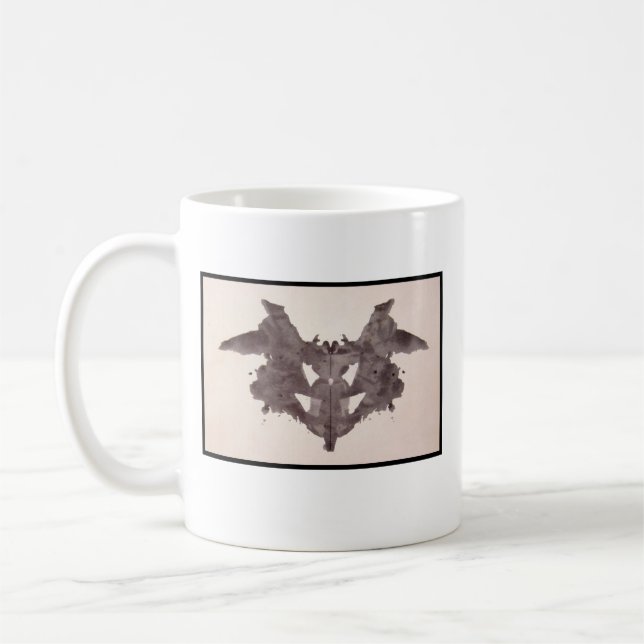 Rorschach-Tintenklecks 1.0 Kaffeetasse (Links)