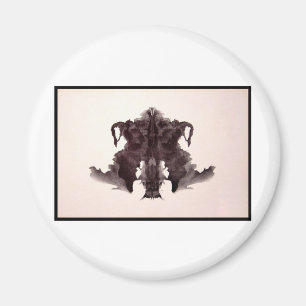 Rorschach-Tintenklecks 4.0 Magnet