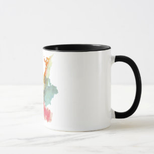 Rorschach-Tintenklecks 9 Tasse