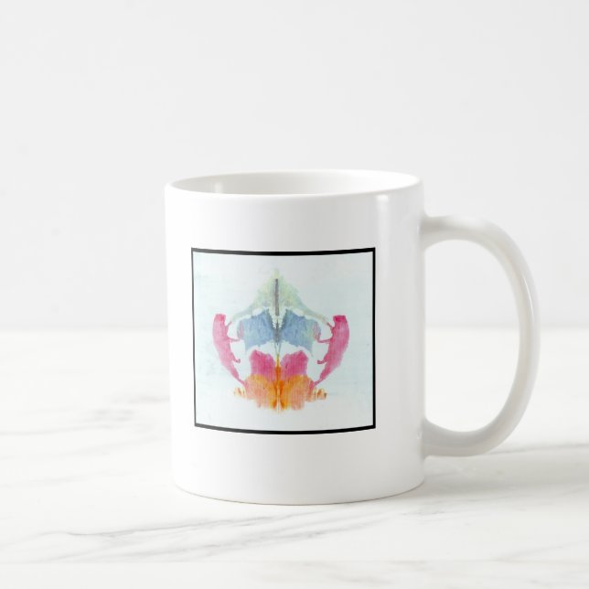 Rorschach Tintenkleks 8,0 Kaffeetasse (Rechts)