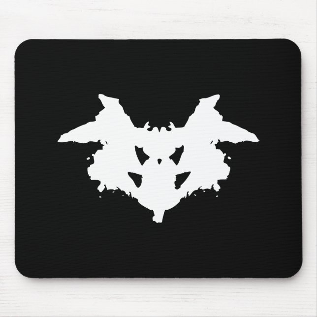 Rorschach Tintenkleks Mousepad (Vorne)