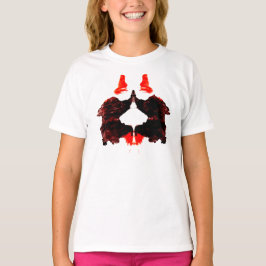 Rorschach Tintenkleks-Nummer zwei T-Shirt