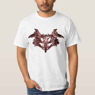 Rorschach Tintenkleks-Test einer T-Shirt