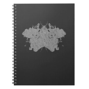 Rorschach-Tintenpatronentuntersuchung Psychologie Notizblock