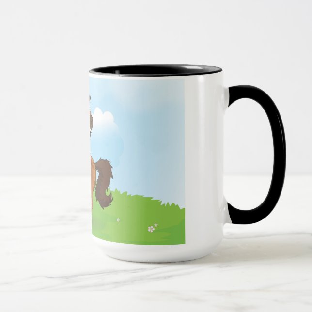 Rory das Pferd Tasse (Rechts)