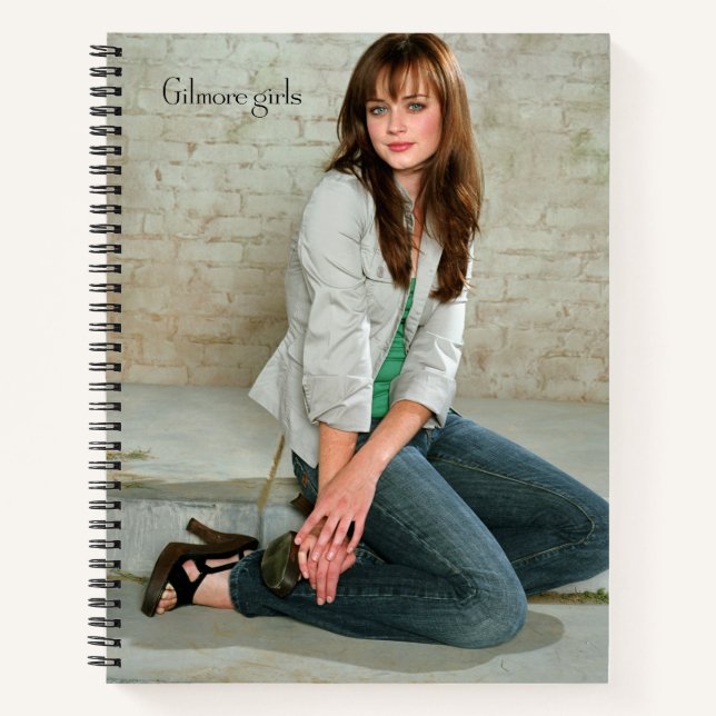 Rory Gilmore Portrait Notizbuch (Vorderseite)