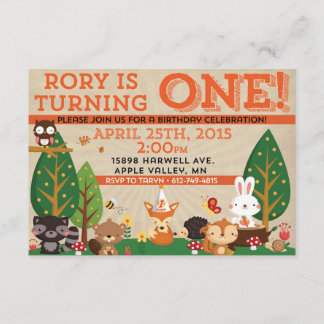 Rory Premier Invitation d'anniversaire