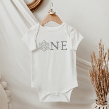 RORY Snowflake ONE 1st Birthday Party Baby