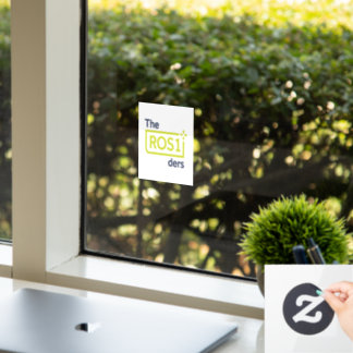 ROS1ders Fensterheber-Design #1 Fensteraufkleber