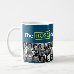 ROS1ders Weiße/Aquamarine Tasse mit Fotos Design 