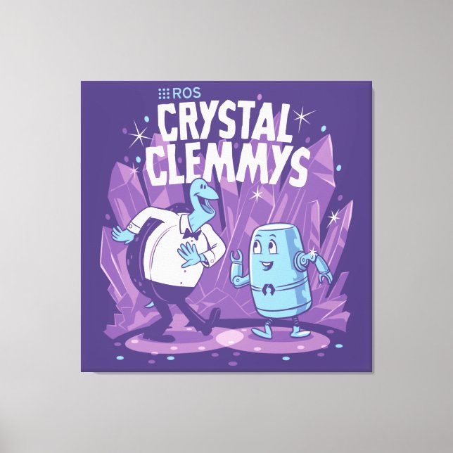 ROS Crystal Clemmys Leinwanddruck (Vorderseite)
