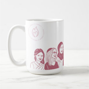 Rosa 15oz-Tasse Kaffeetasse