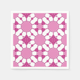 Rosa 1 serviette