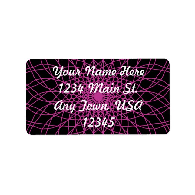 Rosa 2 adressaufkleber (Vorne)