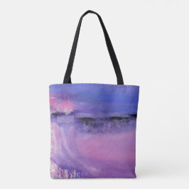 Rosa abstrakte Taschen-Tasche Tasche