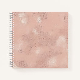 Rosa abstrakte Textur Notizbuch