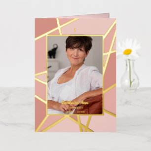 Rosa Abstraktes Foto Gedenkfeier