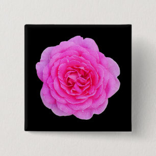 Rosa Abzeichen Button
