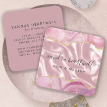 Rosa Achat Gold Glitter Luxus abgerundete Ecken