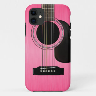 Rosa Akustikgitarre Case-Mate iPhone Hülle