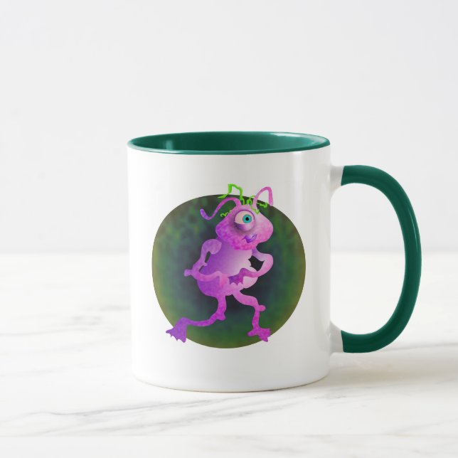 Rosa alien tasse (Rechts)