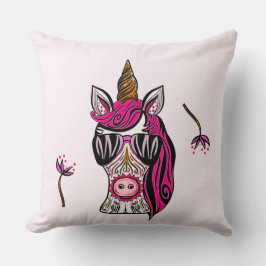 Rosa als Couture Kissen