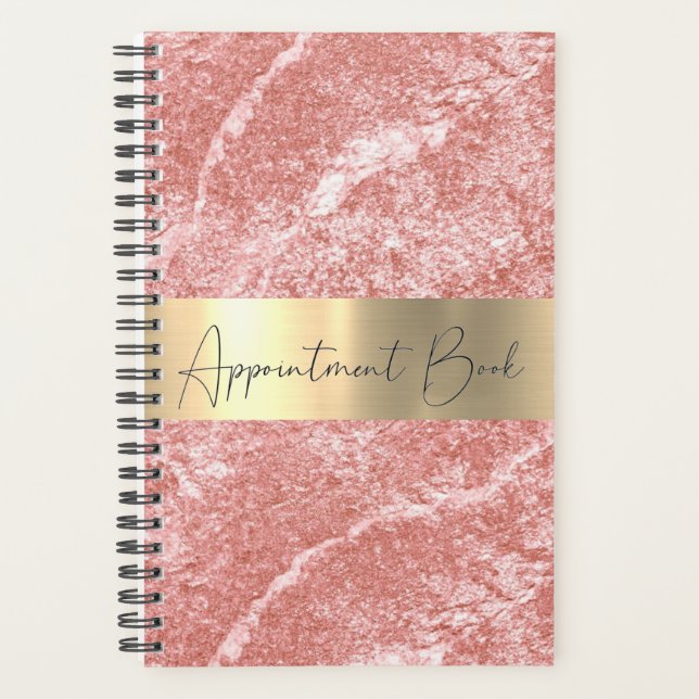 Rosa Alter Alte Woche Planer Ernennung (Vorderseite)