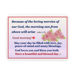 Rosa Anemone Morgenblende Magnet-Karte Magnet