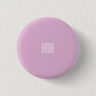 Rosa Angora-Braut-Knopf Button