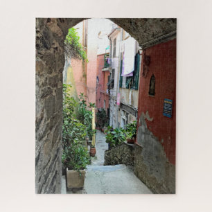 Rosa Anker Tür nach Vernazza Italien