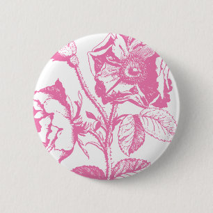 Rosa Antique Pink Button