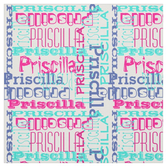 Rosa aquamarine moderne personalisierte stoff (Muster)