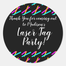 Rosa Aquamariner Laser Tag Party Girls Geburtstag