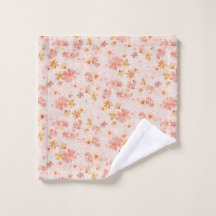 Rosa Aquarell-Blumenmuster