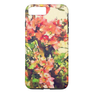 Rosa Aquarellfarben Muster 1 Case-Mate iPhone Hülle