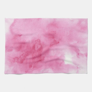 rosa Aquarellhintergrund für Ihr Küchentuch