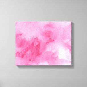 rosa Aquarellhintergrund für Ihr Leinwanddruck