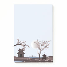 Rosa asiatische Wunderlandschaft