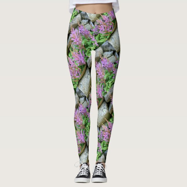 rosa Atilbe grau Leggings (Vorderseite)