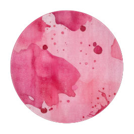 Rosa auf rosa Abstrakt Schneidebrett