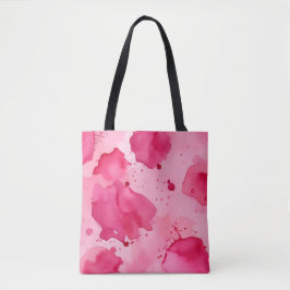 Rosa auf rosa Abstrakt Tasche