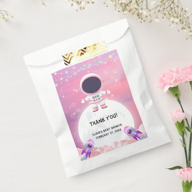 Rosa Außenraumdusche Kleiner Explorer Kinderdusche Geschenktütchen (Versiegelt)