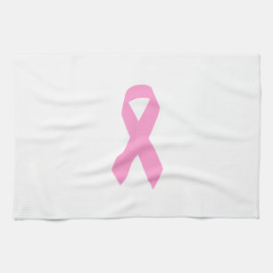 Rosa Awareness Ribbon Küchentuch