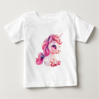 Rosa Baby Einhorn – Magisches Einhorn-Design