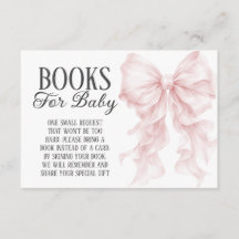 Rosa Baby Shower Bücher für Baby