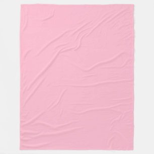 Rosa Babyfarbe Fleecedecke