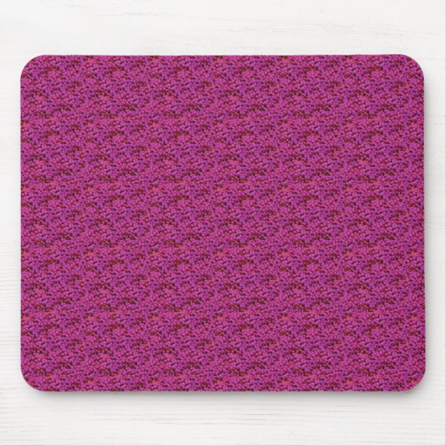 Rosa Bälle Mousepad (Vorne)